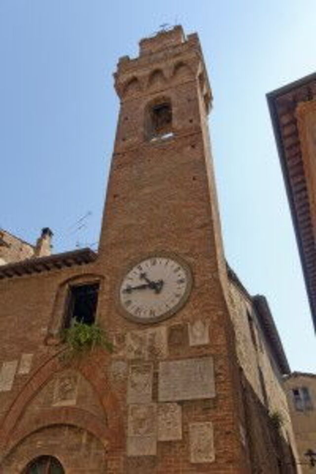Buonconvento Clock Tower