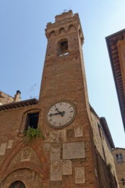 Buonconvento Clock Tower