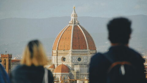 On holiday in Florence