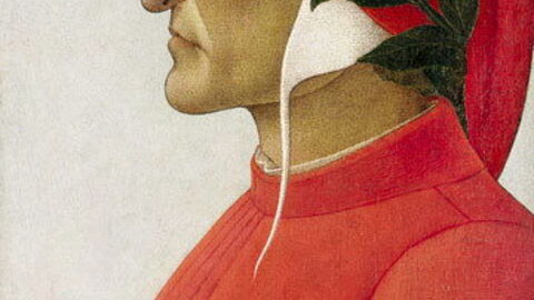 painting of dante by sandro botticelli