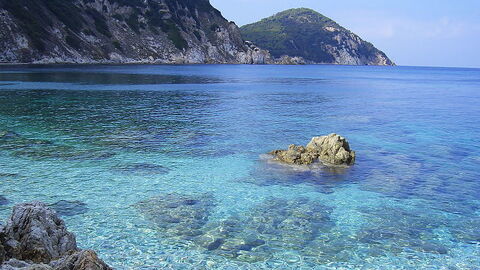 Crystal waters at Elba