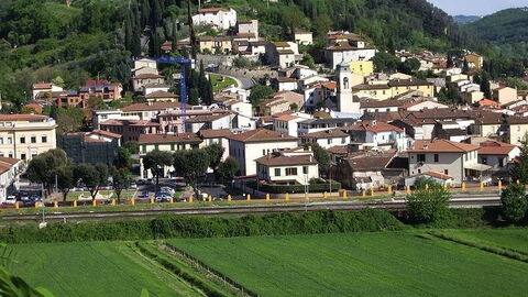 View of Montelupo town