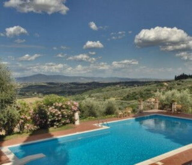 Pool and Countryside View