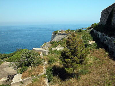 fortress walls of portoferraio