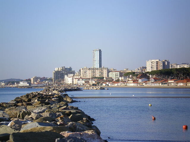 View of Follonica town