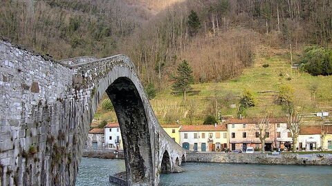 Ponte Maddalena in Borgo a Mozzano