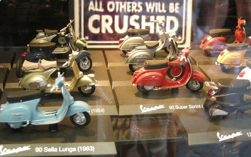 Les vespas