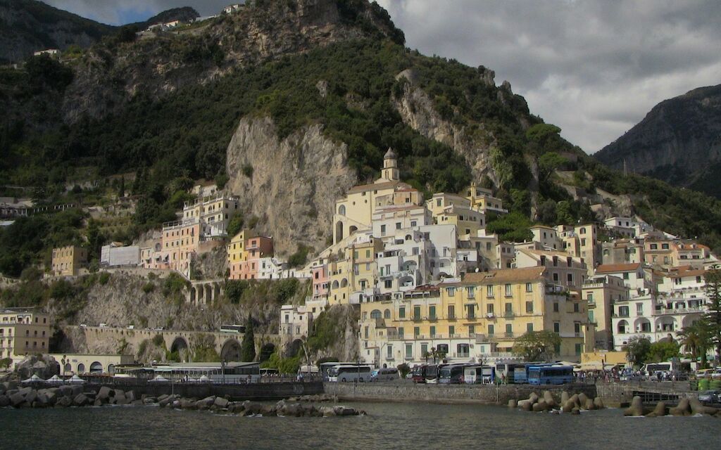 Amalfi from sea
