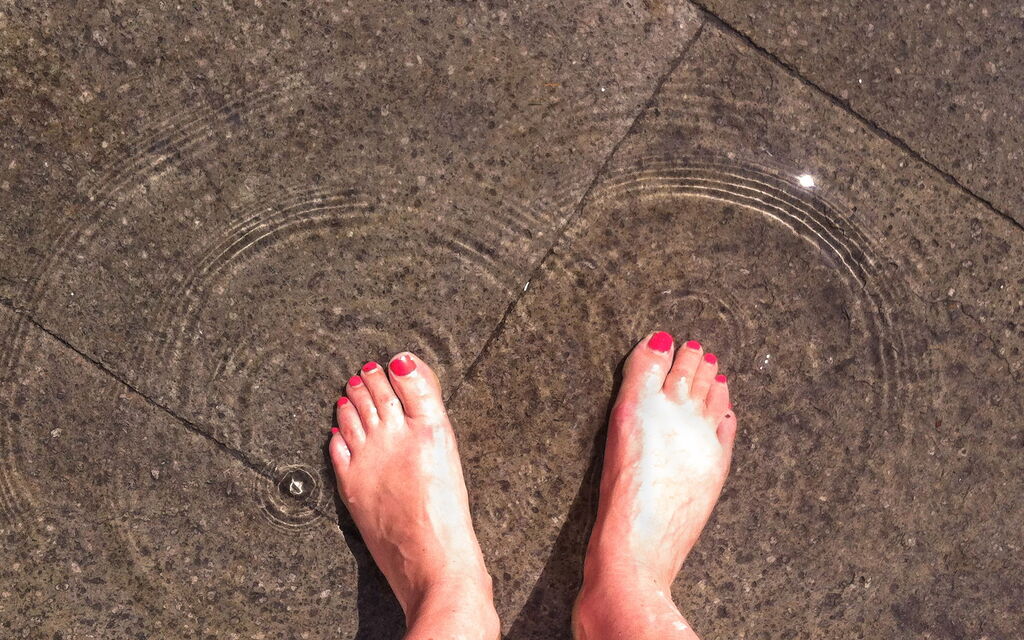 Cooling down - Piazza San Marco, Venice