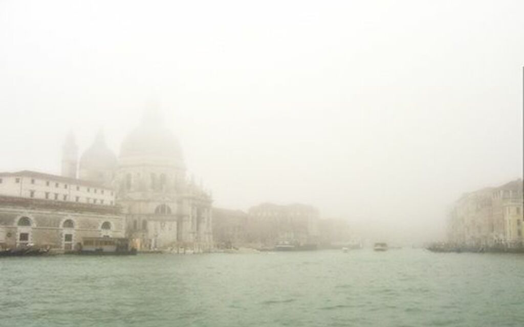 Foggy Morning Grand Canal Entrance, Venice