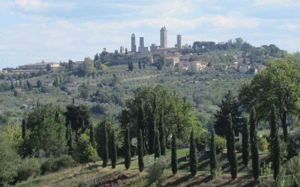 Tuscany - Outside San Gimignano