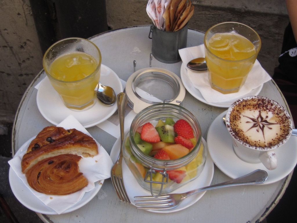 Breakfast in Rome