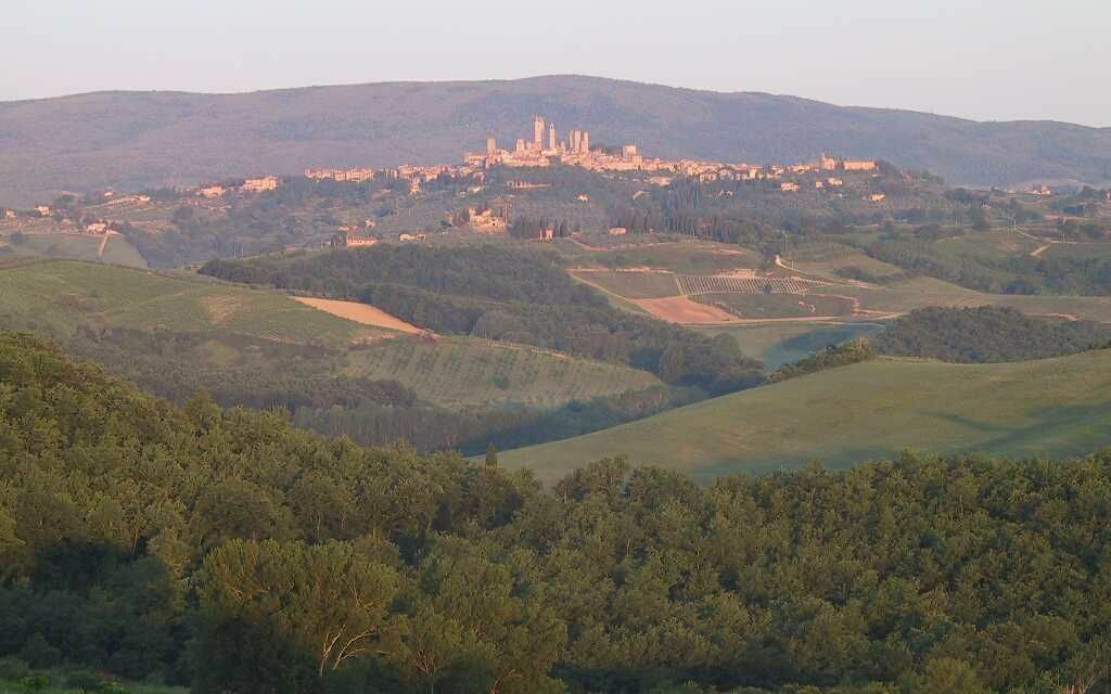 San Gimignano at Sunrise