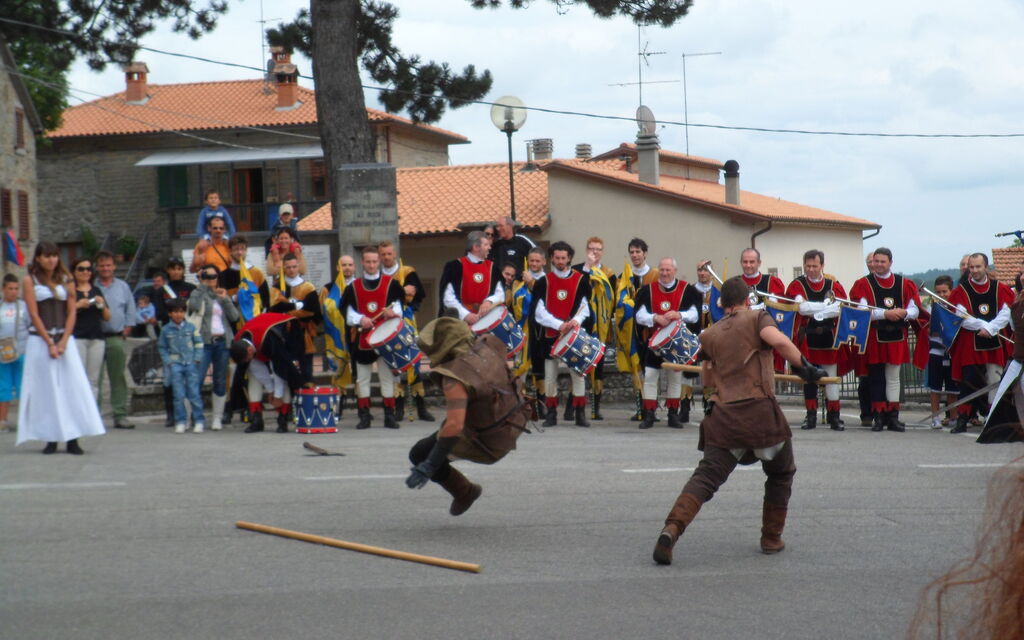Rievocazione storica a Chiusi della Verna (AR)
