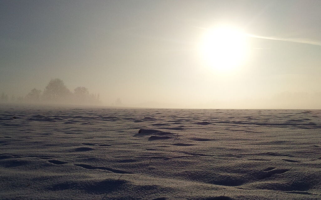 Winter in Masuria, Poland