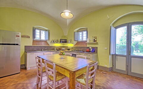 Villa Marietta: Room, Property, Furniture, Building, Yellow, Real Estate, Floor, Interior Design, House, Ceiling