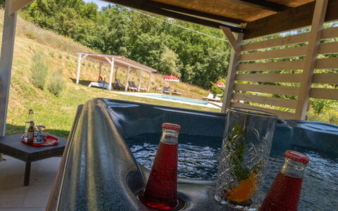 Podere Il Doccio: Outdoor Furniture, Chair, Outdoor Table, Food