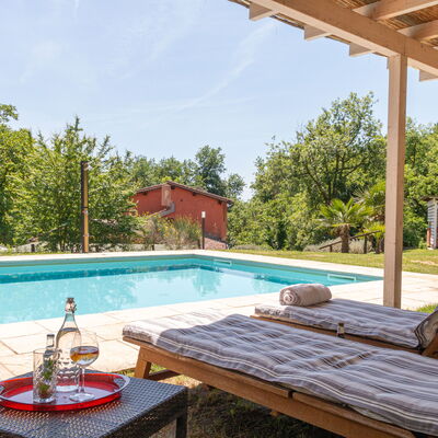 Podere Il Doccio: Outdoor Furniture, Furniture, Swimming Pool, Leisure, Resort, Shade, Eco Hotel, Chair, Backyard, Garden