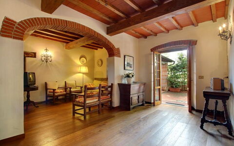 Villa Acacia: Property, Room, Building, Ceiling, Floor, House, Interior Design, Real Estate, Beam, Estate