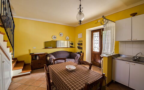 Il Palazzetto: Room, Property, Yellow, Furniture, Interior Design, Building, Floor, House, Real Estate, Bedroom