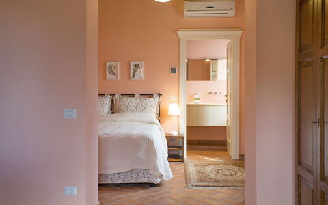 Santo Stefano 10: Room, Bed, Bedroom, Property, Furniture, Floor, Interior Design, Wall, House, Building