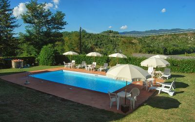 Villa Sieve: Swimming Pool, Property, Real Estate, Leisure, Grass, House, Building, Vacation, Villa, Resort