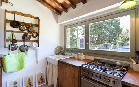 Villa Melinda: Room, Property, Countertop, Building, Furniture, Ceiling, Interior Design, House, Kitchen, Home