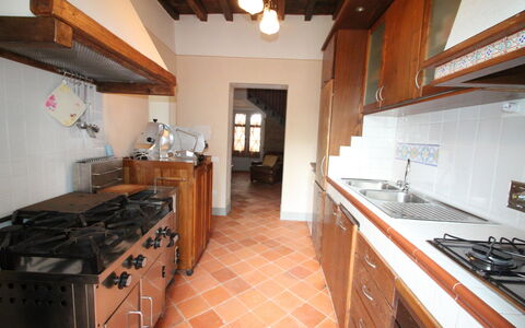 Villa Latera: Property, Room, Building, Kitchen, Countertop, House, Furniture, Floor, Real Estate, Home