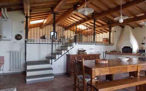 Il Circolo: Building, Room, Beam, Loft, Interior Design, Furniture, Wood, House, Floor, Hardwood