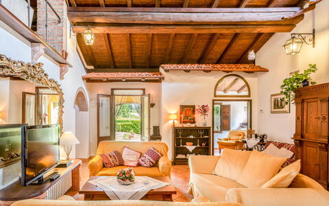 I Pioppi: Living Room, Room, Property, Ceiling, Interior Design, Building, Furniture, Home, House, Real Estate