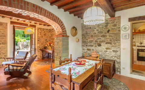 La Ripresa: Property, Room, Building, Furniture, Interior Design, Ceiling, Real Estate, House, Table, Living Room