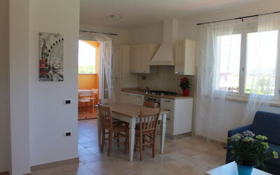 Trilocale Piano Terra 234: Property, Room, Furniture, Building, Floor, House, Interior Design, Living Room, Real Estate, Apartment