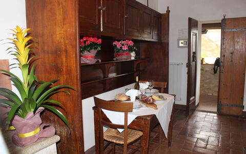 Borgo Santinovo: Room, Property, Furniture, Building, Interior Design, House, Cabinetry, Hardwood, Kitchen, Floor