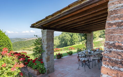 Villa La Terrazza: Property, House, Real Estate, Building, Pergola, Home, Estate, Rural Area, Architecture, Porch