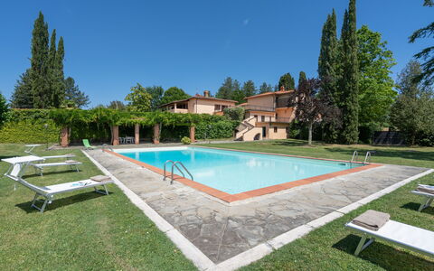 Villa Santa Maria: Swimming Pool, Property, House, Real Estate, Building, Estate, Grass, Residential Area, Leisure, Architecture