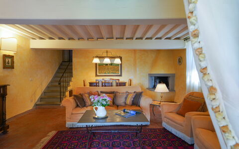 Villa San Lorenzo: Room, Property, Living Room, Building, Furniture, Interior Design, House, Home, Ceiling, Real Estate