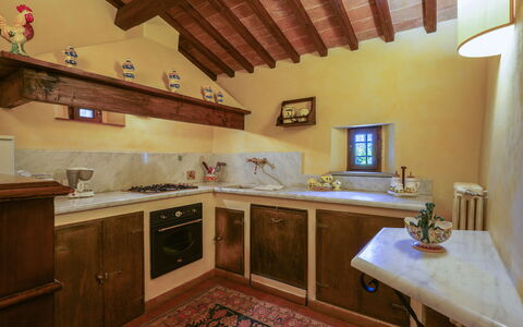 Villa San Lorenzo: Property, Room, Furniture, Building, Kitchen, House, Sink, Interior Design, Floor, Ceiling