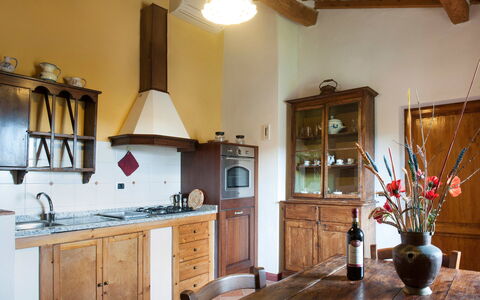 Agriturismo Paterno: Room, Countertop, Property, Furniture, Kitchen, Interior Design, Building, House, Home, Real Estate