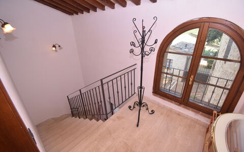 Rocche Di Valiano: Property, Room, Handrail, Stairs, Building, Baluster, Floor, Architecture, House, Interior Design