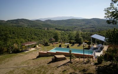 Villa Leo: Property, Swimming Pool, Wilderness, Hill Station, Mountain, Nature Reserve, House, Tree, Leisure, Sky