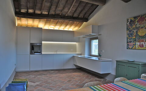 Podere Palazzo: Room, Property, Building, Furniture, Interior Design, House, Floor, Ceiling, Architecture, Real Estate