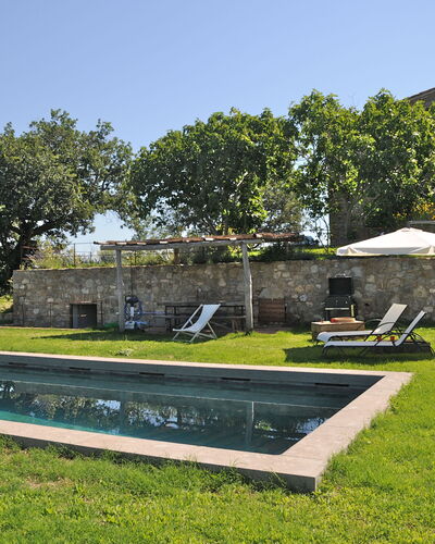 Podere Palazzo: Architecture, Property, House, Tree, Grass, Building, Estate, Home, Plant, Landscape