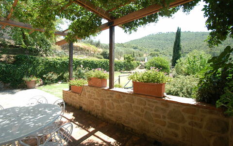 Villa Oleandro: Property, Real Estate, Room, House, Building, Landscape, Backyard, Shade, Landscaping, Home