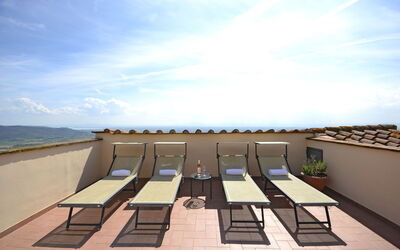 Terrace and panoramic view