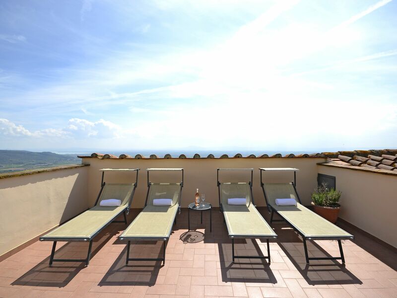 Terrace and panoramic view