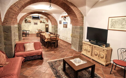 Villa Il Palazzo: Room, Property, Interior Design, Building, Furniture, Living Room, Architecture, Real Estate, Arch, House