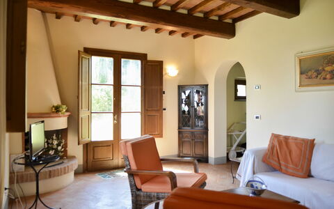 Villa San Pietro: Room, Property, Building, Furniture, Interior Design, Living Room, Ceiling, House, Real Estate, Architecture