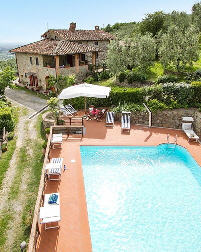 Podere Santa Lucia: Swimming Pool, Property, Building, House, Real Estate, Villa, Apartment, Vacation, Leisure, Estate