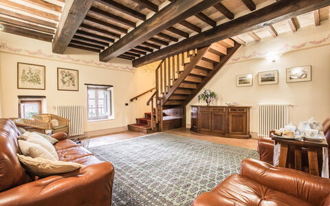 Torre del Cielo: Property, Room, Living Room, Building, Interior Design, Furniture, Real Estate, Home, Ceiling, House