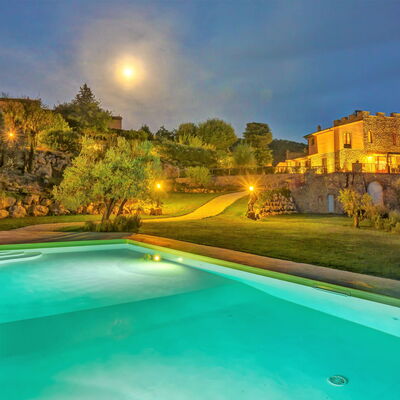 Villa Di Cinzia: Natural Landscape, Nature, Swimming Pool, Property, Estate, Villa, Building, Real Estate, Vacation, Grass